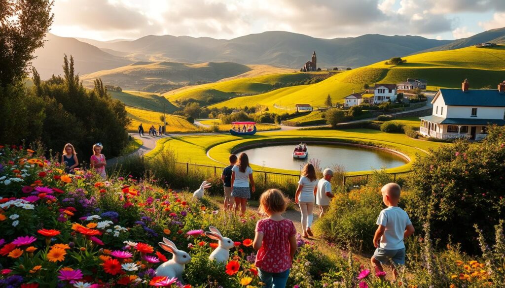 Aktivitäten auf der Blumeninsel