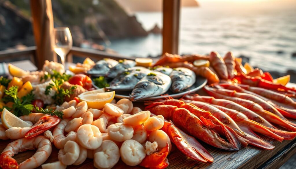 Fisch- und Meeresfrüchte-Spezialitäten