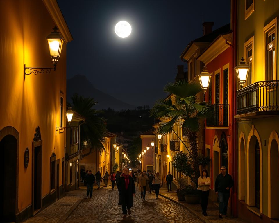 Altstadt Funchal nachts Altstadt Funchal nachts
