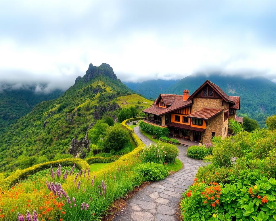 Berghotels Madeira Landschaft Berghotels Madeira Landschaft