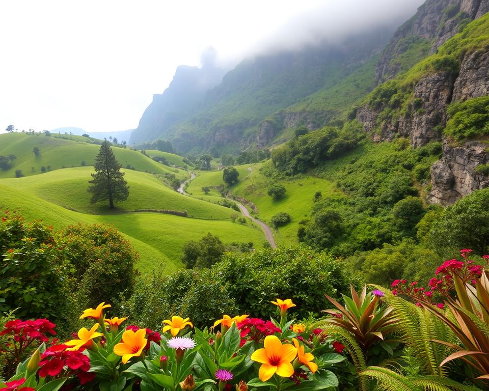 Botanische Gärten Madeira Landschaft Botanische Gärten Madeira Landschaft