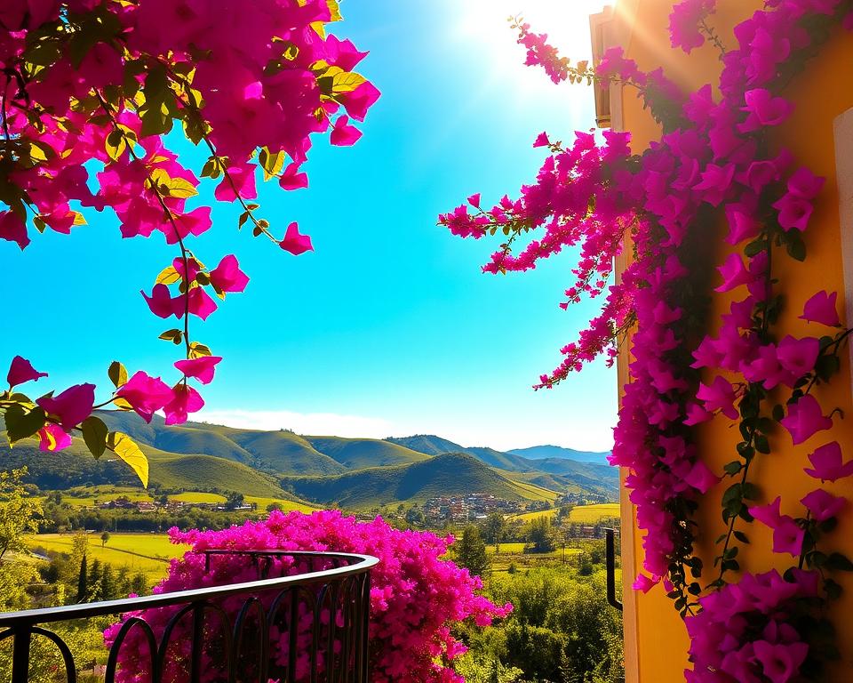 Bougainvilleen auf Madeira