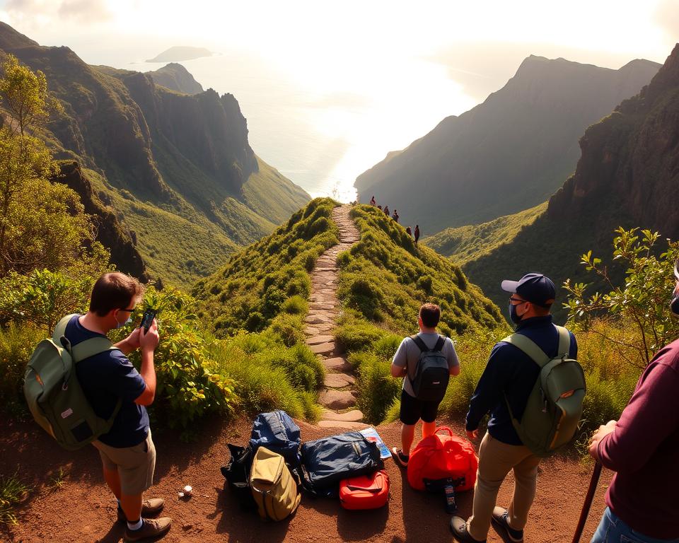 Crane Viewpoint Madeira Ausrüstung und Vorbereitung Crane Viewpoint Madeira Ausrüstung und Vorbereitung