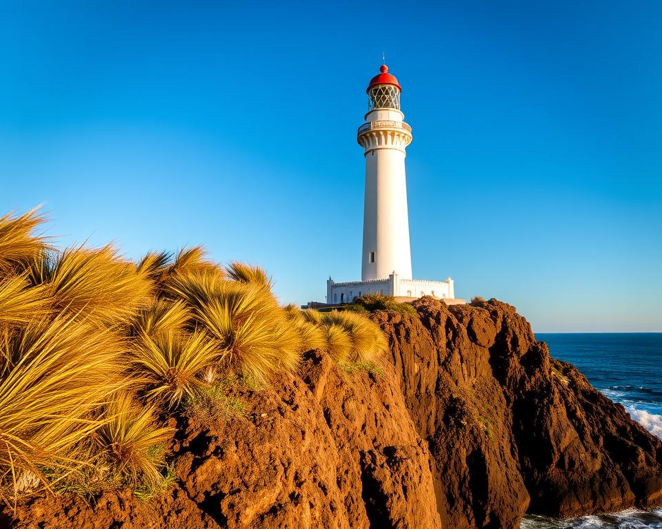 Farol da Ponta de São Lourenço Leuchtturm Farol da Ponta de São Lourenço Leuchtturm