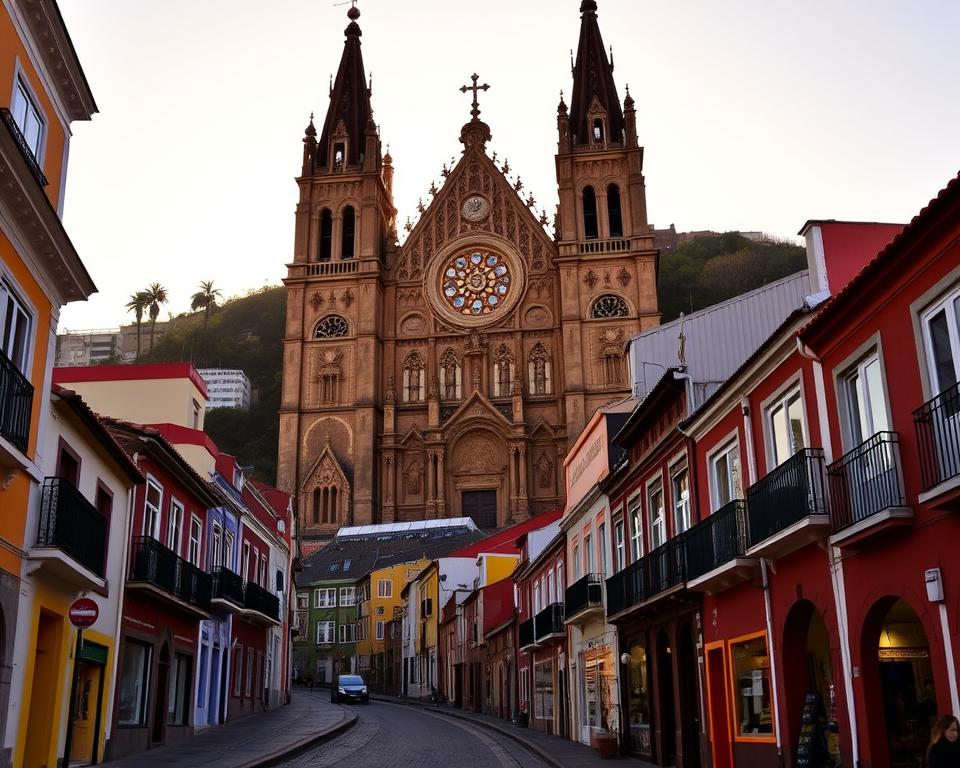 Historische Kirchen in Funchal Madeira Historische Kirchen in Funchal Madeira