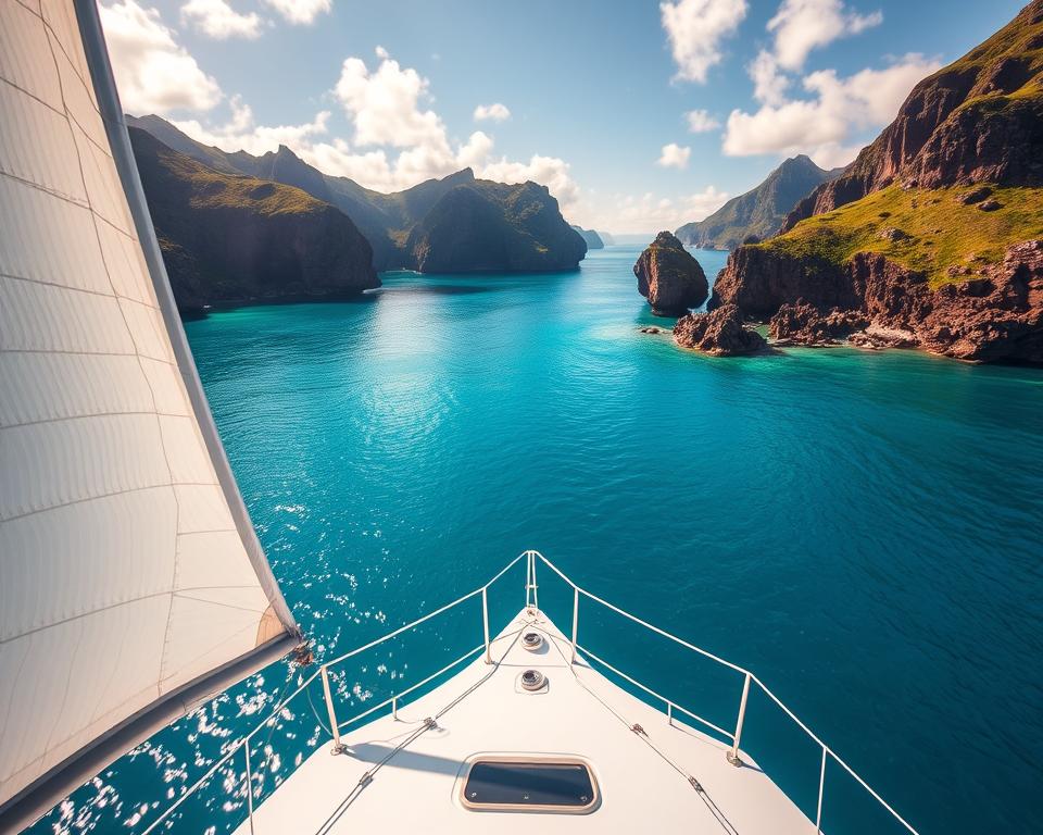 Katamaran Madeira versteckte Buchten Katamaran Madeira versteckte Buchten