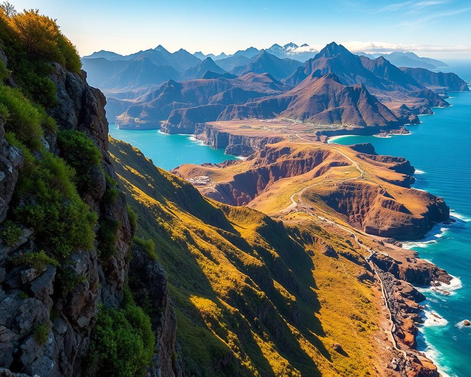 Küstenwanderungen Madeira Landschaft Küstenwanderungen Madeira Landschaft