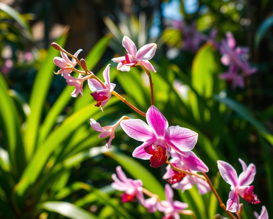 Madeira Orchideengarten Blüten