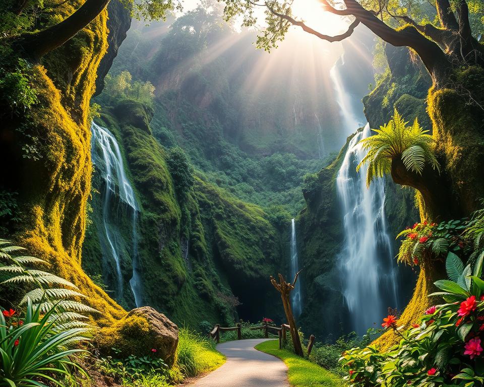 Madeira Pflanzenwelt Wasserfälle Madeira Pflanzenwelt Wasserfälle