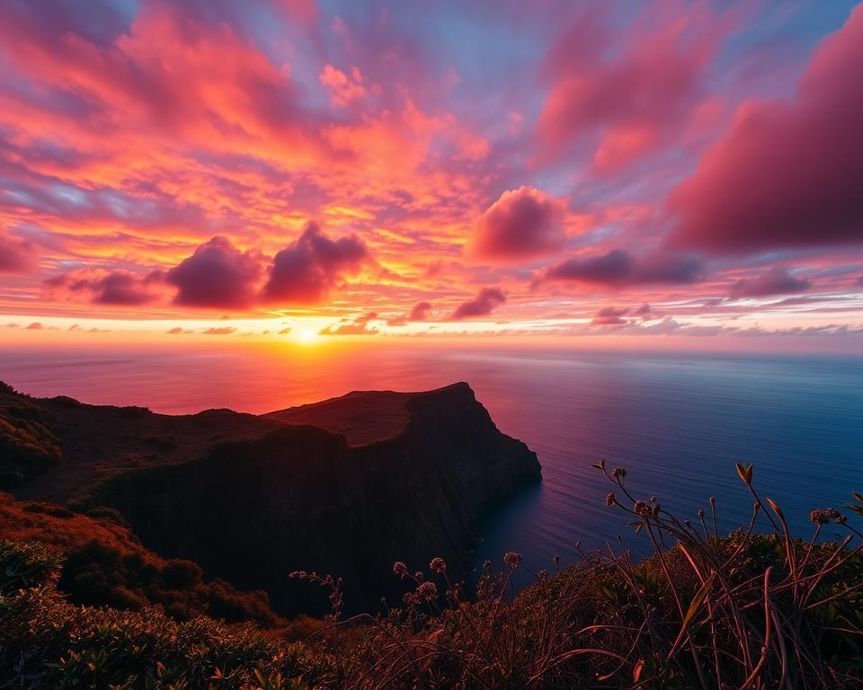 Madeira Sonnenuntergang Fotografie Madeira Sonnenuntergang Fotografie