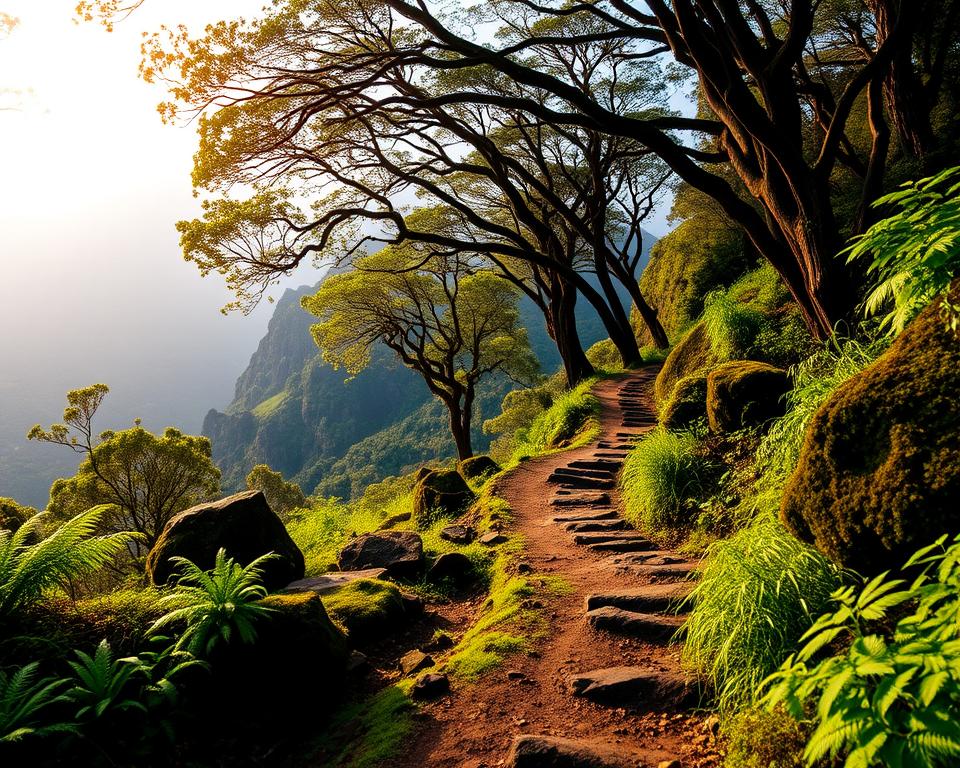 Madeira Wanderwege Landschaft Madeira Wanderwege Landschaft