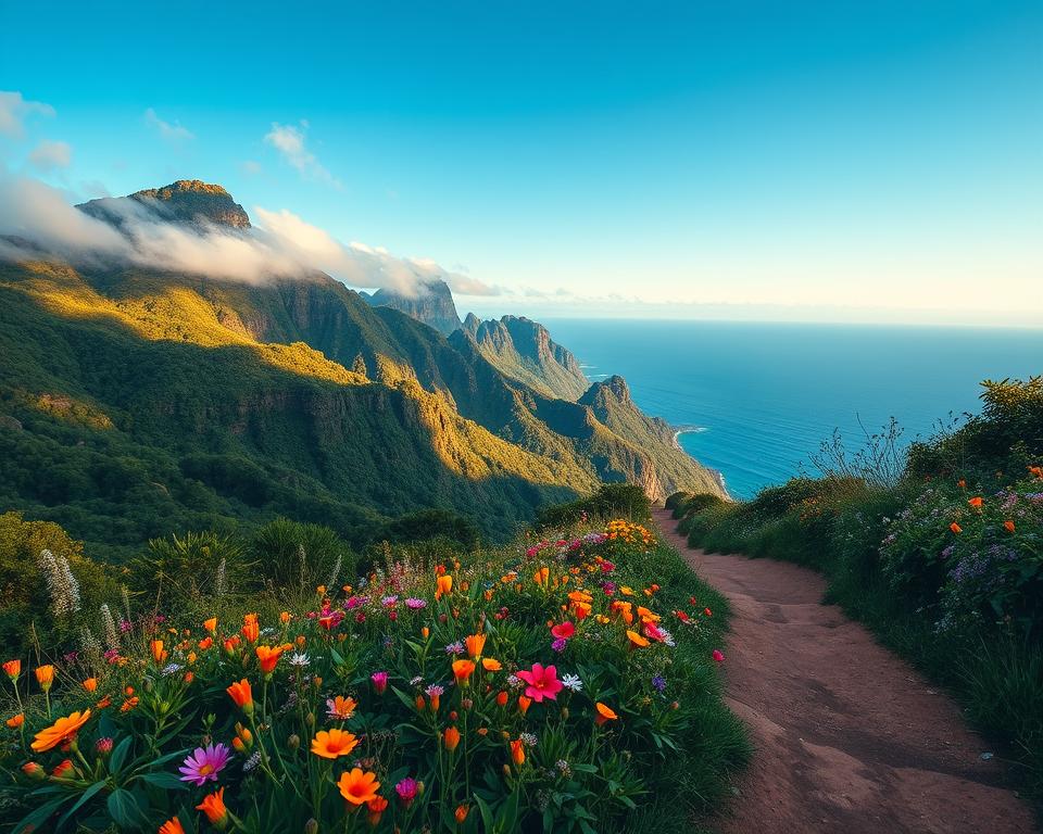 Madeira Wanderwege Landschaft