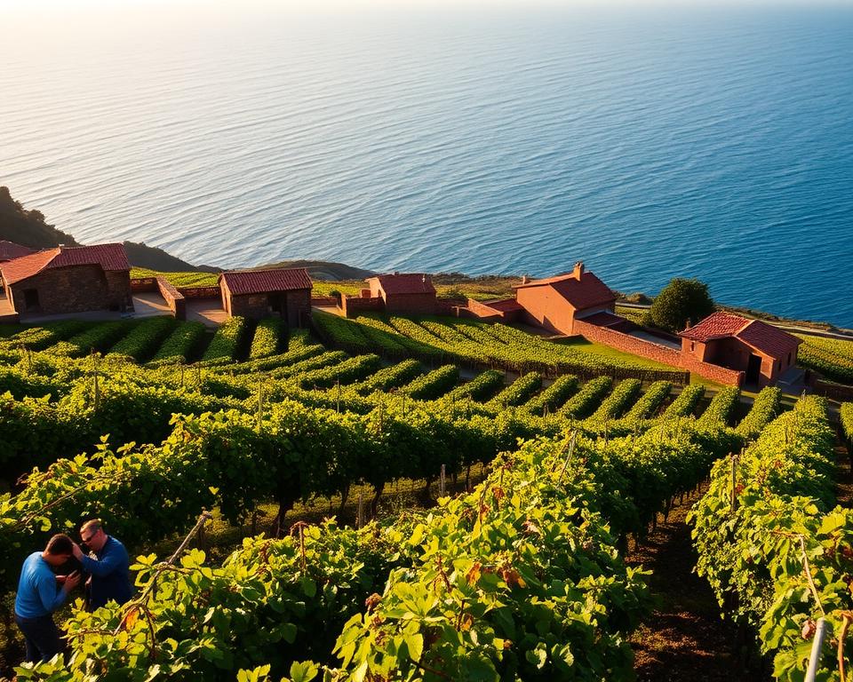 Madeira Weinherstellung