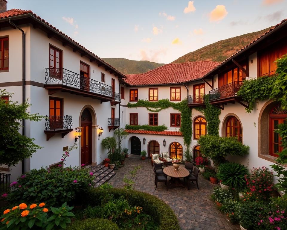 Madeirische Landhotel Architektur