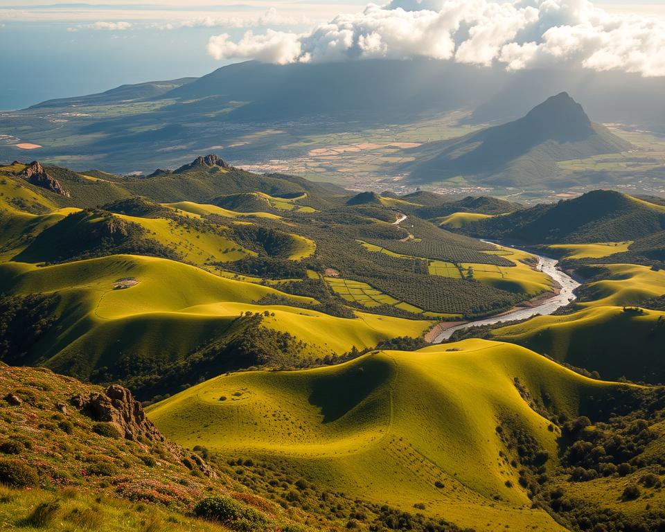 Mikroklima Madeira Landschaftsübersicht