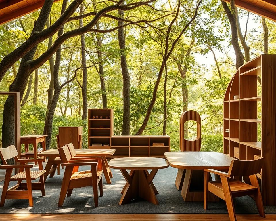 Nachhaltige Holzmöbel aus heimischer Produktion