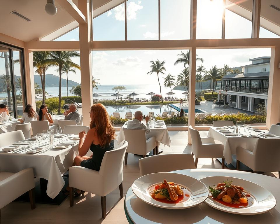 Restaurant im Resort