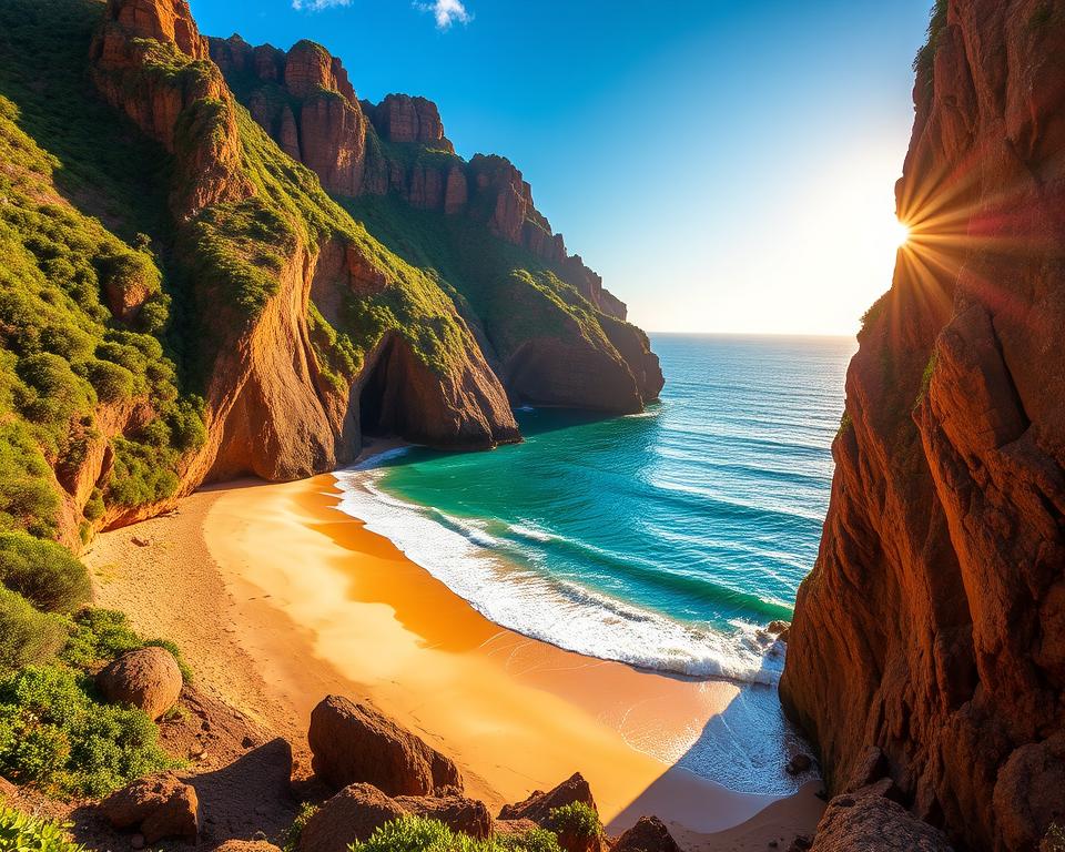 Sandstrand Madeira Südküste Sandstrand Madeira Südküste