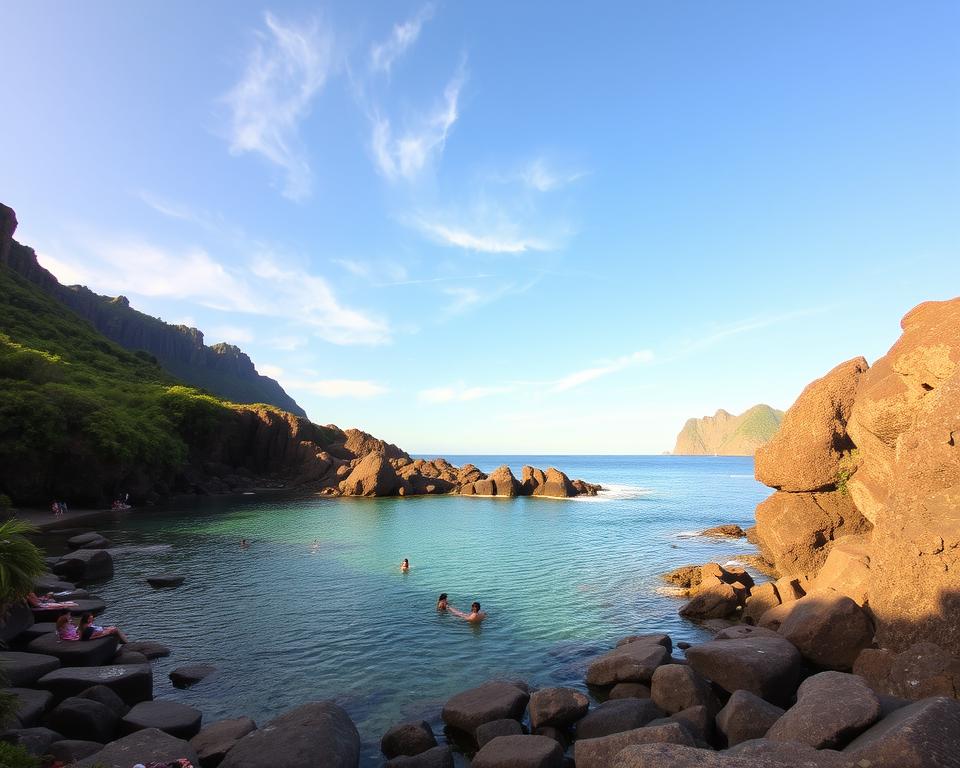 Sicherheit an Naturbecken Madeiras