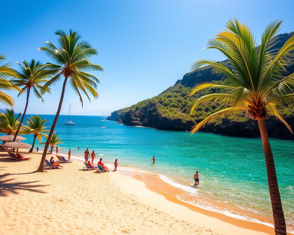 Sonnenstunden Madeira April Strand