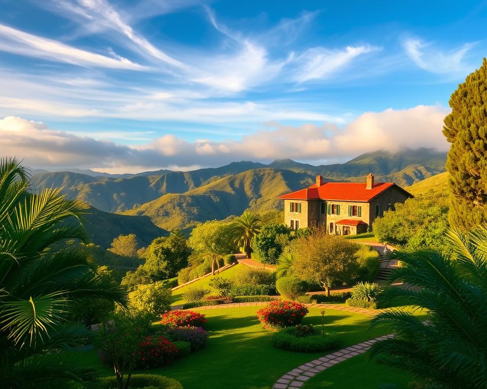 Sonnige Tage auf Madeira während der Regenzeit Sonnige Tage auf Madeira während der Regenzeit