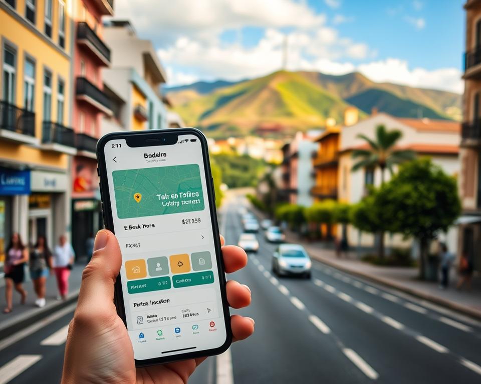 Taxi-Apps Madeira Online-Buchung