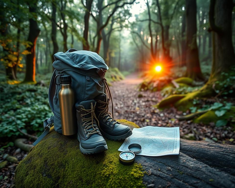 Wanderausrüstung für den Feenwald Madeira