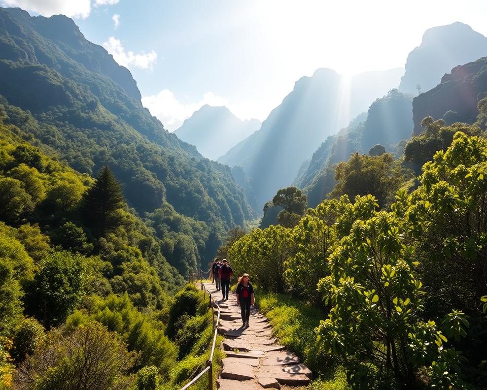 Wandern auf Madeira im Februar Wandern auf Madeira im Februar