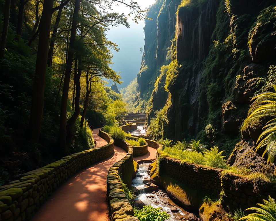 Wanderwege Ribeiro Frio Levada-Touren