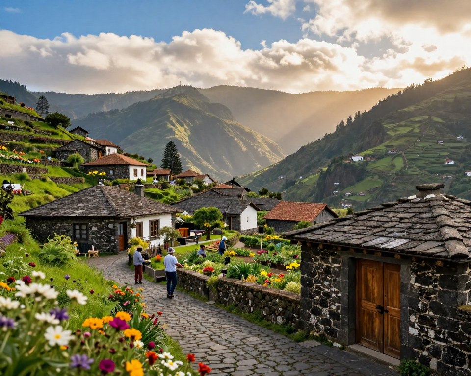 Authentische Madeira Bergdörfer