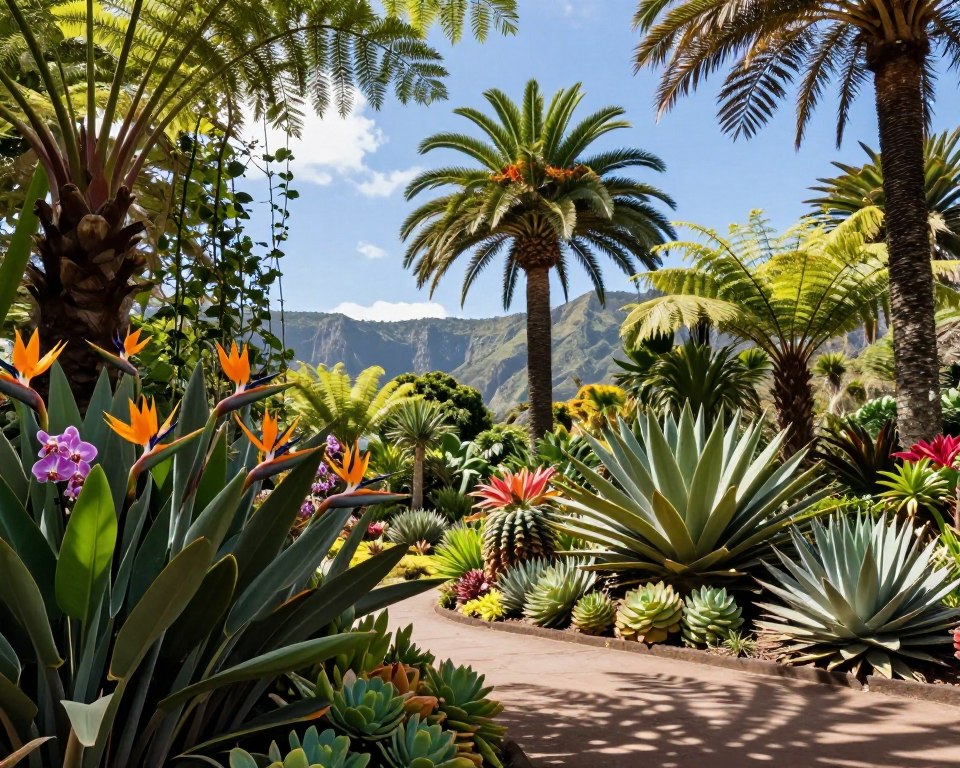 Exotische Pflanzen in Madeira