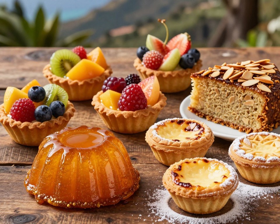 Madeira Desserts und Gebäck