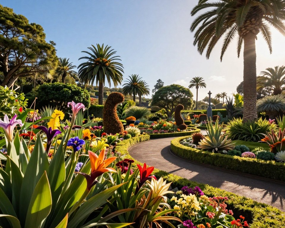 Themengärten Madeira botanische Bereiche